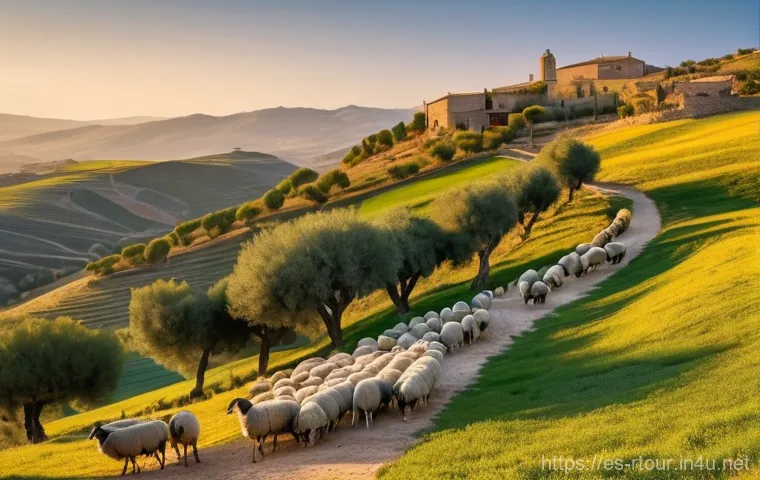농촌관광기획사 업무에서 필요한 기술 - **Prompt:** An inviting and warm interior scene inside a traditional Spanish farmhouse kitchen or a ...